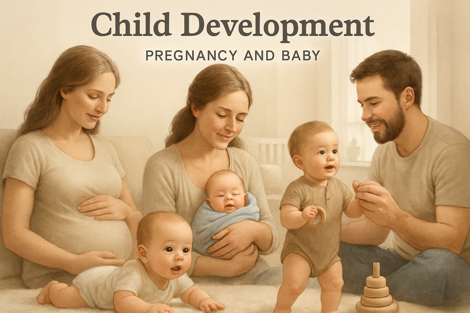 Etapas e Cuidados Essenciais no Crescimento do Bebê: Um Guia Completo