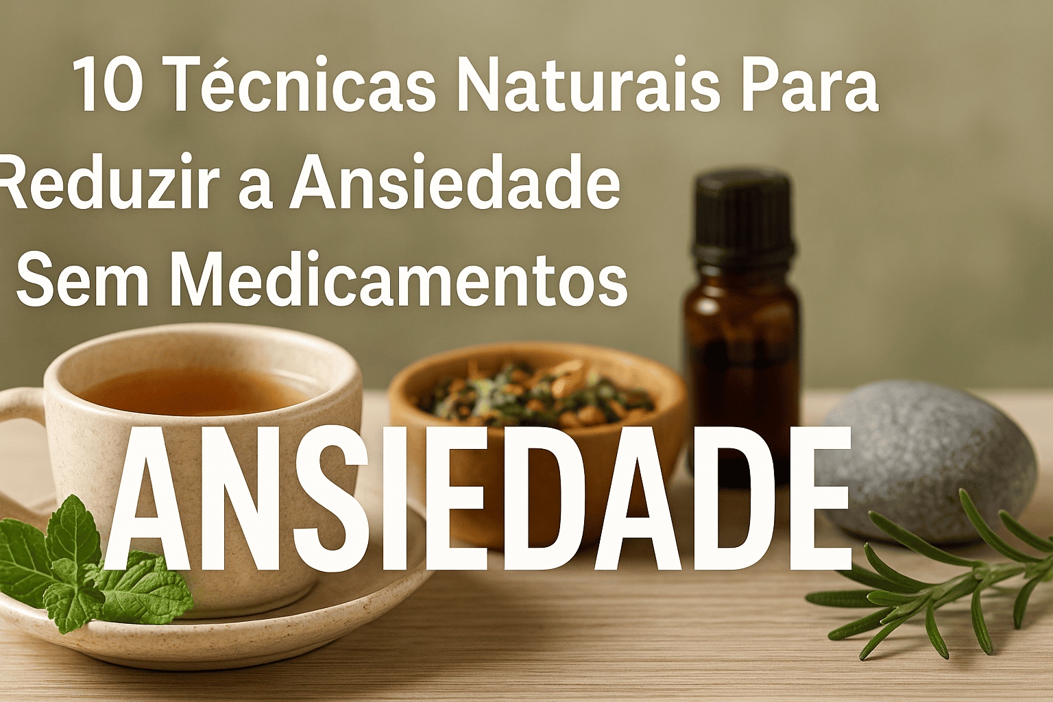 10 T&eacute;cnicas Naturais Para Reduzir a Ansiedade Sem Medicamentos