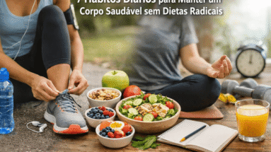 Estilo de vida saudável e equilibrado