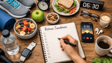 Estilo de vida saudável em foco