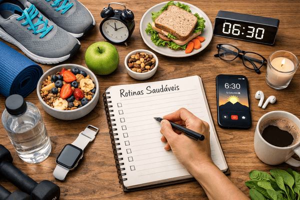 Transforme Seu Dia a Dia: Um Guia Pr&aacute;tico para Rotinas Saud&aacute;veis