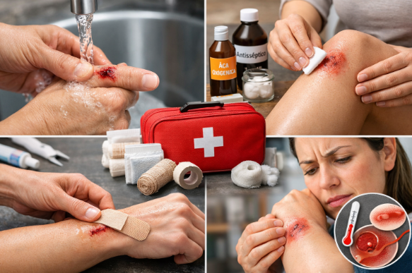 Como Tratar Cortes, Arranhões e Lesões Leves em Casa com Segurança