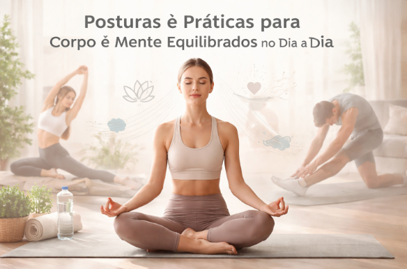 Posturas e Práticas para Corpo e Mente Equilibrados no Dia a Dia