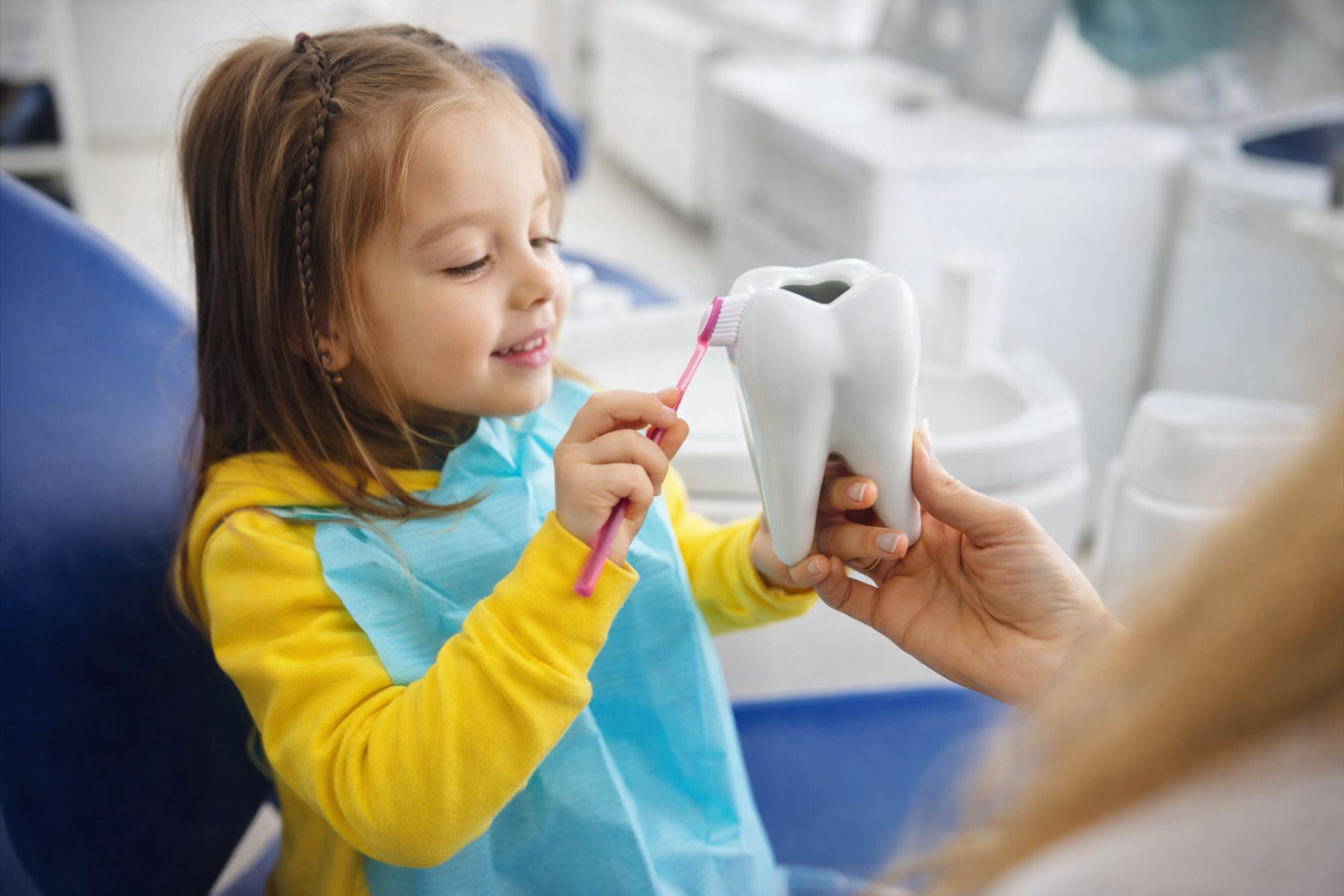 Quando levar a criança ao dentista pela primeira vez?