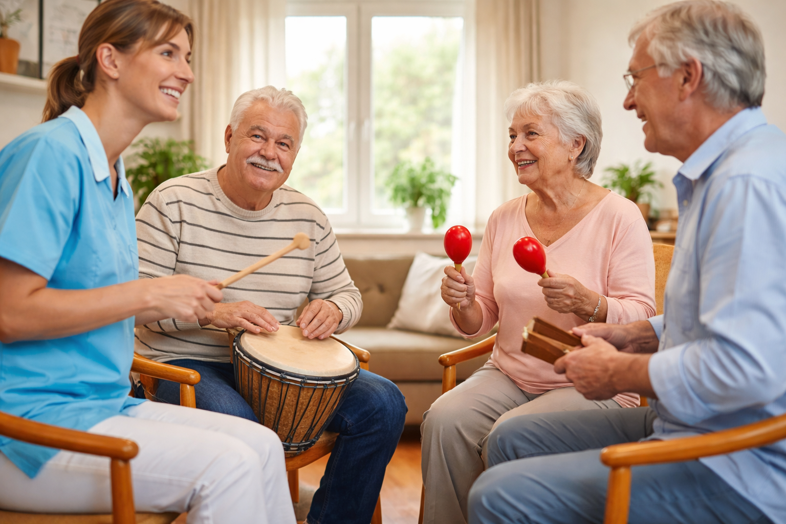 Musicoterapia na Terceira Idade: Um Tratamento Multidimensional para o Envelhecimento Saudável