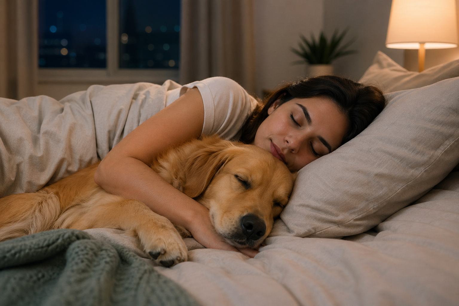 Dormir com seu pet faz mal ou faz bem? O que a ci&ecirc;ncia realmente diz.