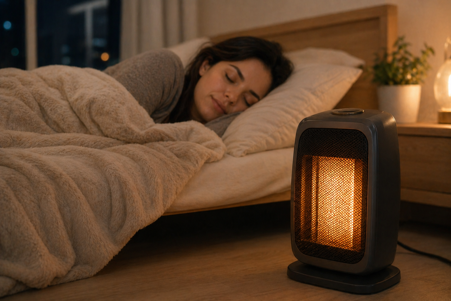 Dormir com aquecedor ligado faz mal ?Descubra o que acontece com seu corpo durante a noite