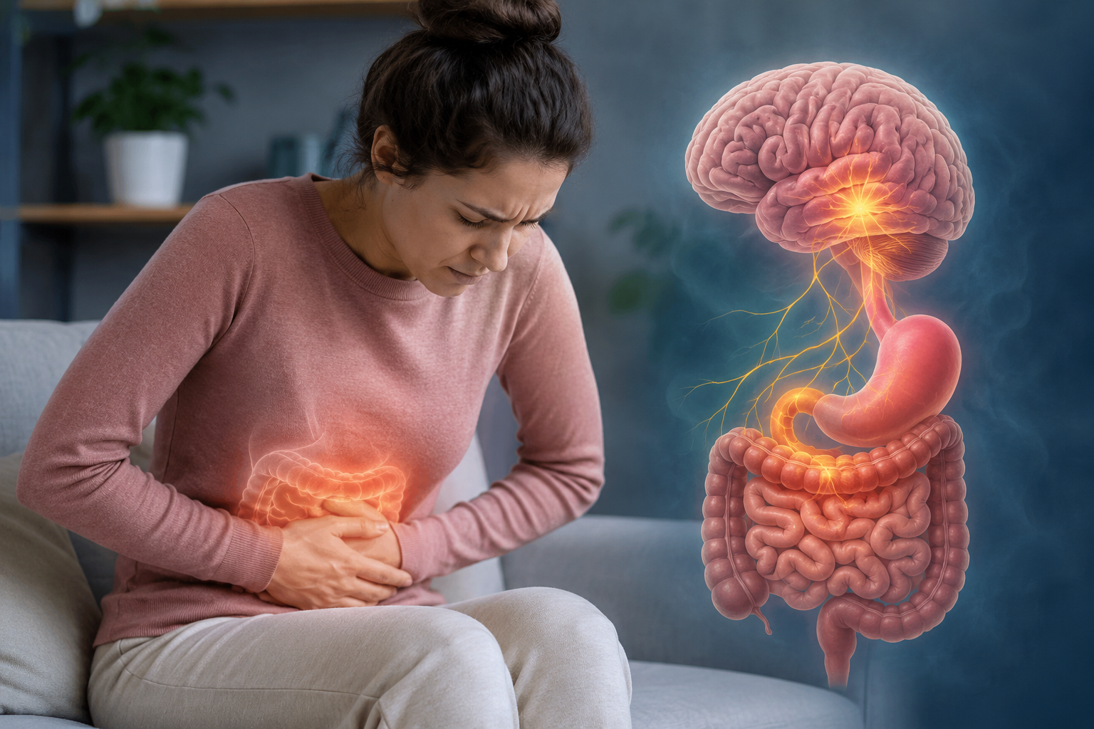 Dor de Barriga Pode Ser Ansiedade? O Que a Ciência Descobriu