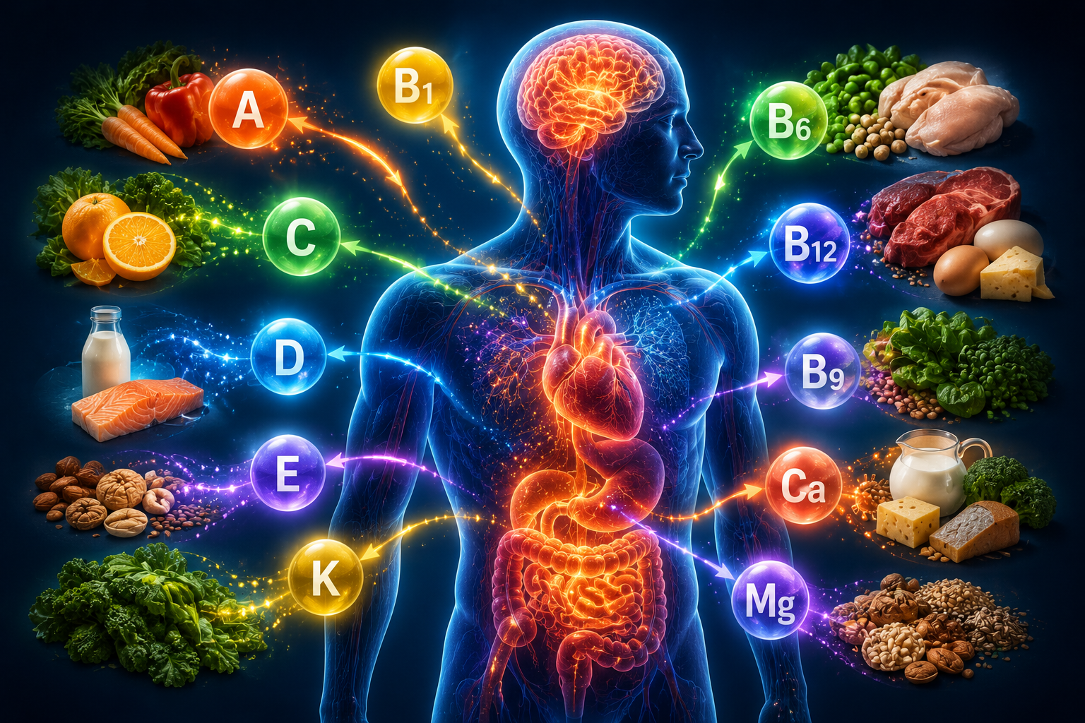 Defici&ecirc;ncia de Vitaminas Pode Matar? Seu Corpo Pode Estar Pedindo Socorro Entenda os Riscos