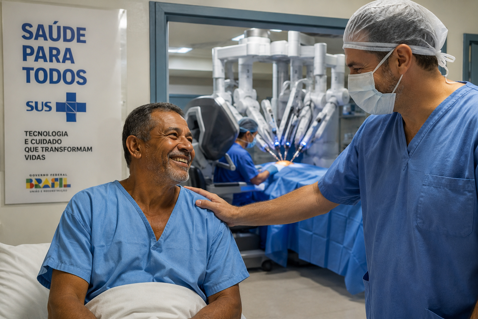 Cirurgia Robótica no SUS e nos Planos de Saúde: Tecnologia Amplia o Acesso ao Tratamento do Câncer de Próstata