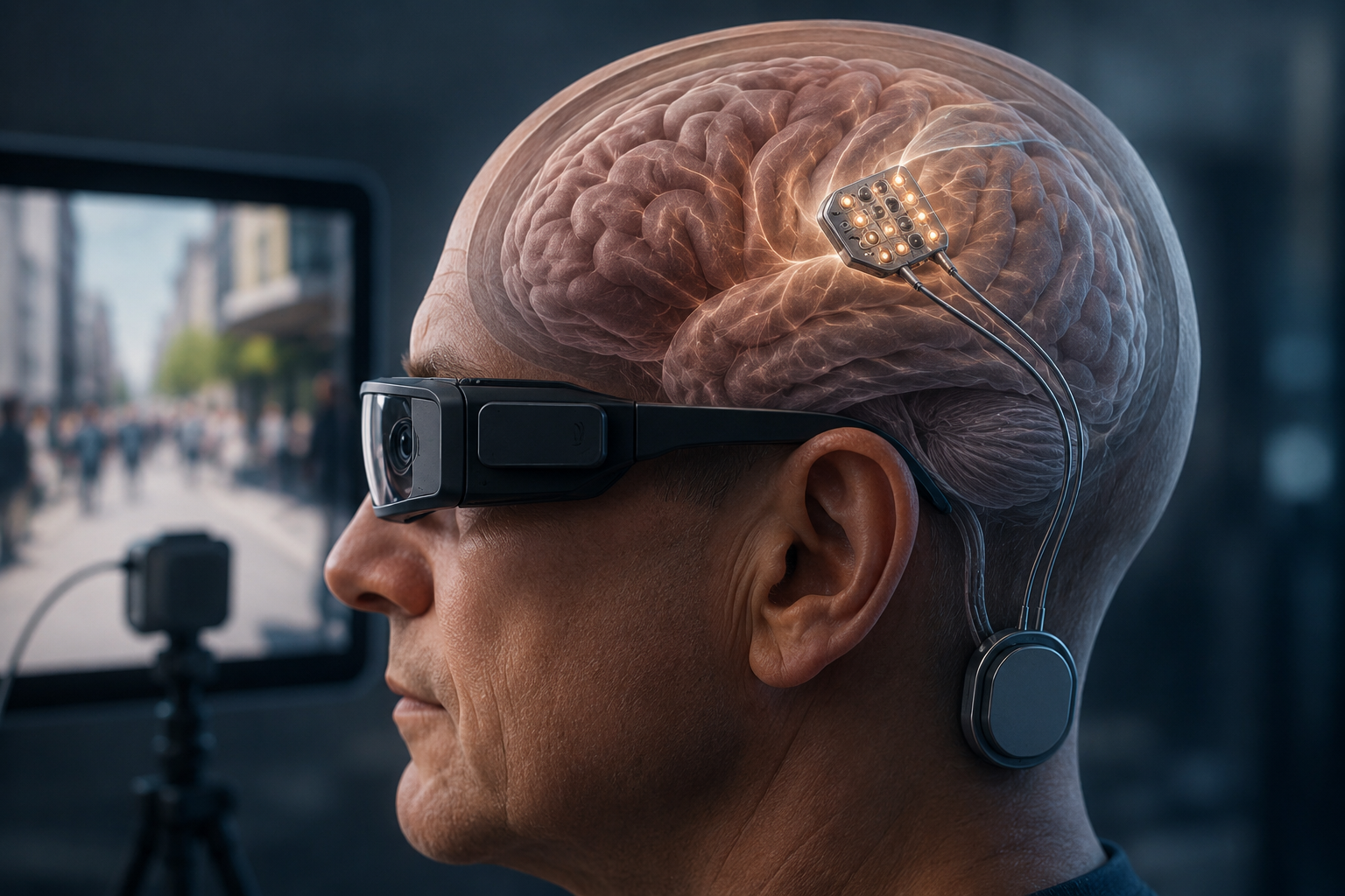 Implante Cerebral Pode Devolver Parte da Vis&atilde;o a Pessoas Cegas. Entenda Como Essa Tecnologia Est&aacute; Mudando a Medicina