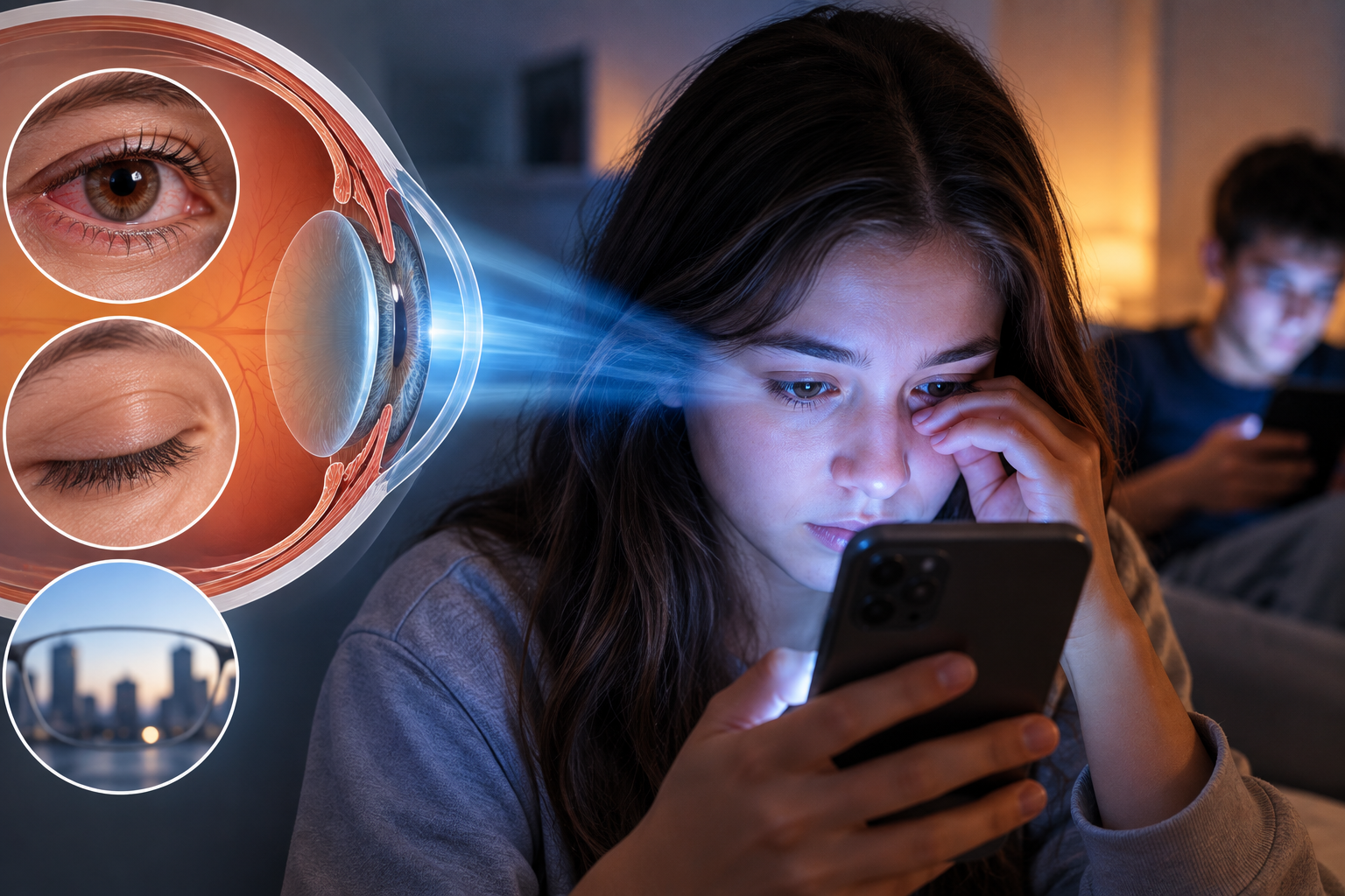 Celular demais pode prejudicar sua visão? O que a ciência já descobriu