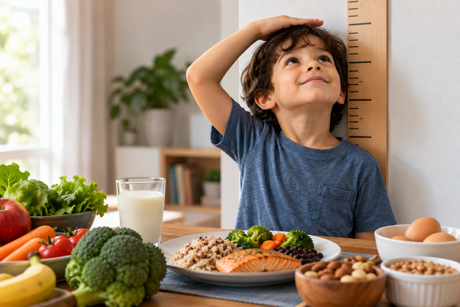 Não é só genética: erros na alimentação podem comprometer o crescimento do seu filho