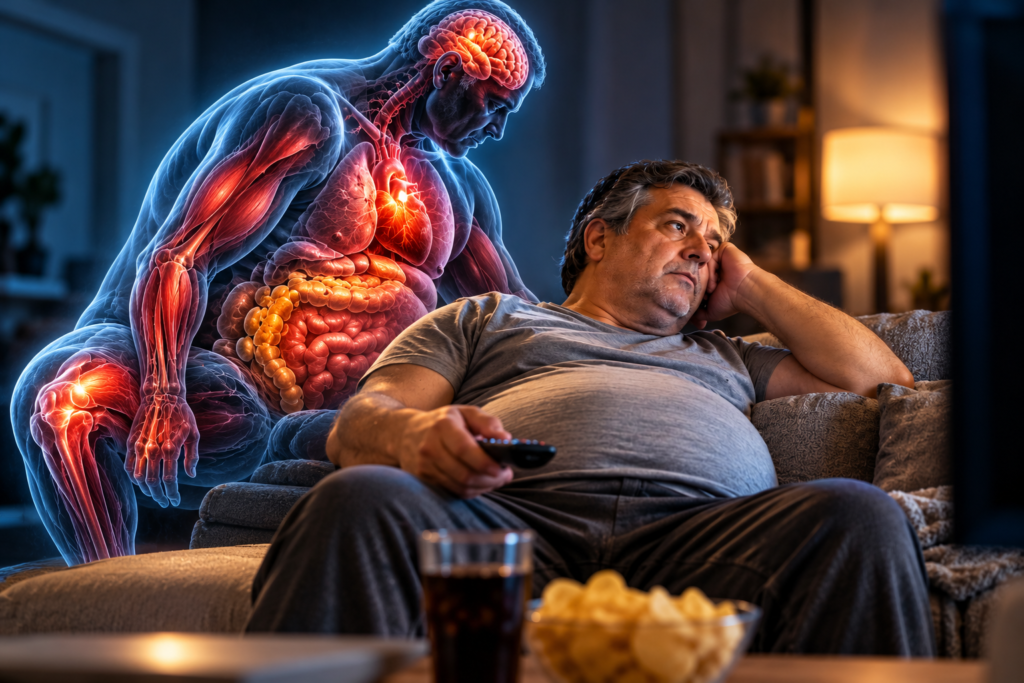 O que acontece com seu organismo quando você passa anos sem fazer exercícios?